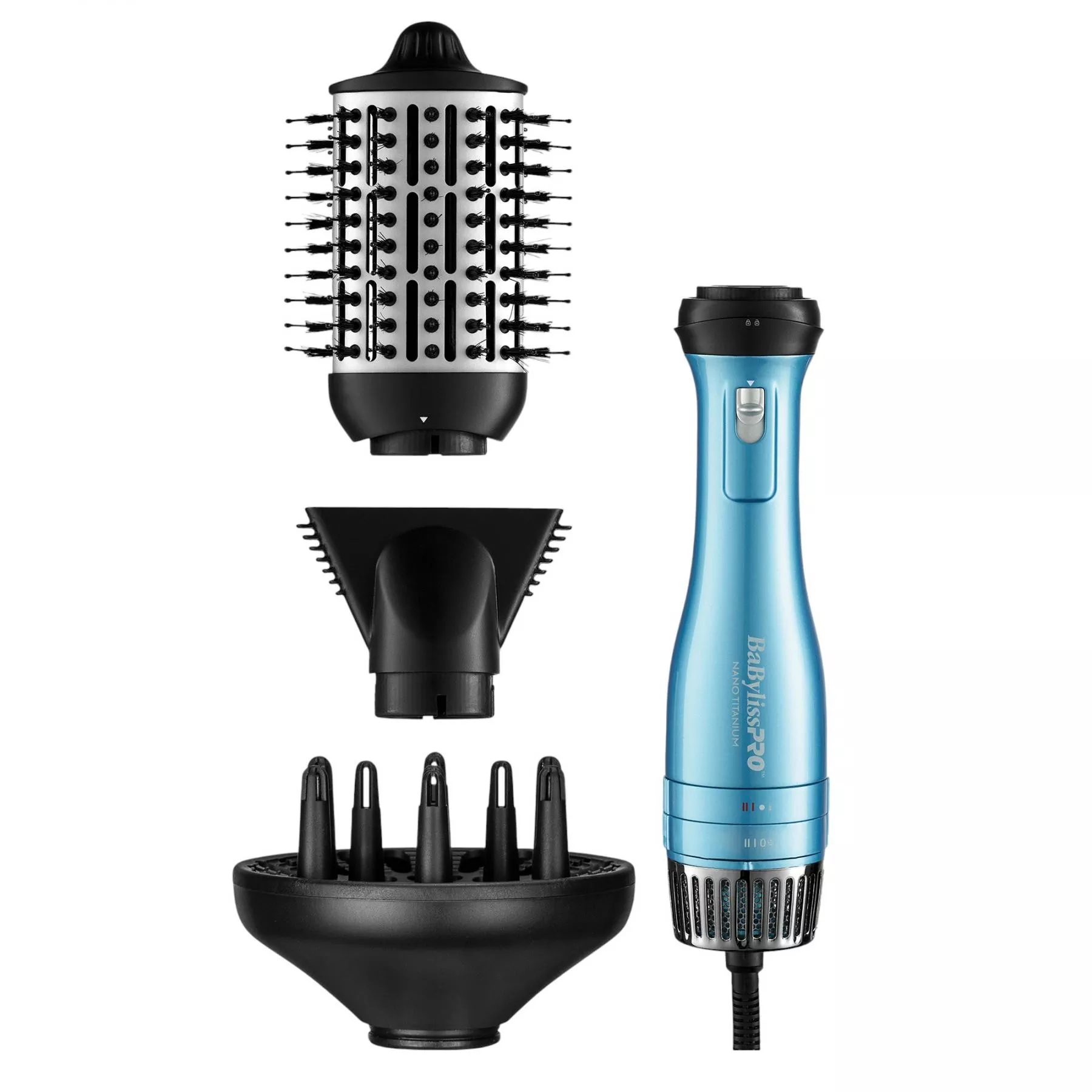 Brosse à air chaud détachable 3-EN-1
