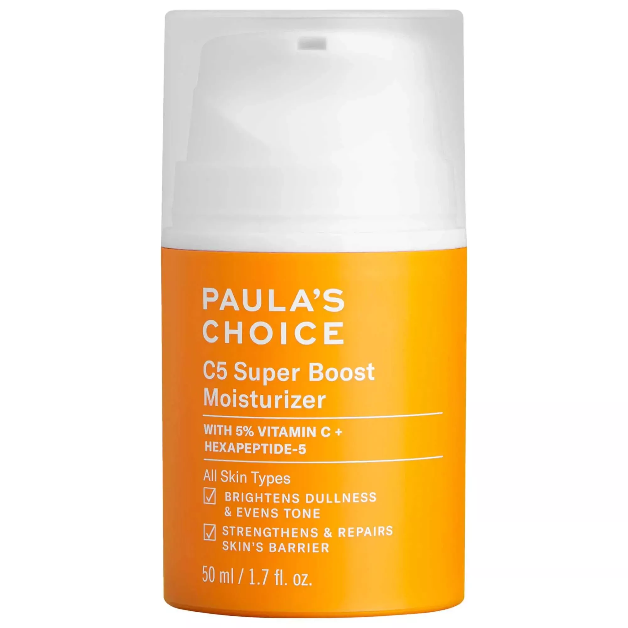 C5 Super Boost Vitamin C Moisturizer: Brighten, Even Tone, & Hydrate - Anti-Aging, Cruelty-Free Face Cream for Dull Skin