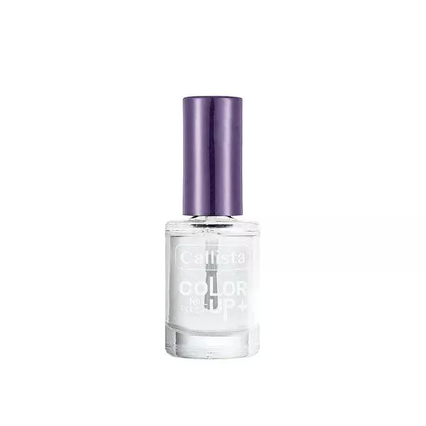 Callista Color Up Clear Nail Polish 001 - Vegan, Cruelty-Free, Quick Drying Transparent Finish