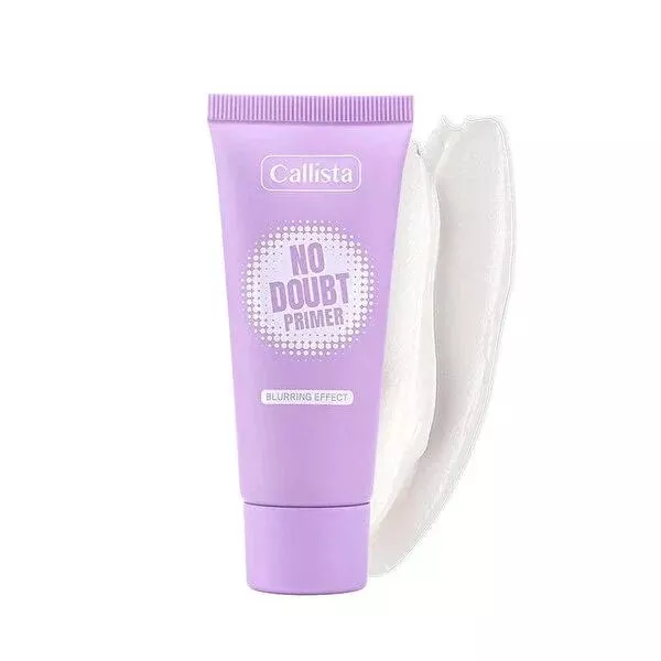 Callista No Doubt Blurring Primer - Long-Lasting Makeup Base for Flawless Finish