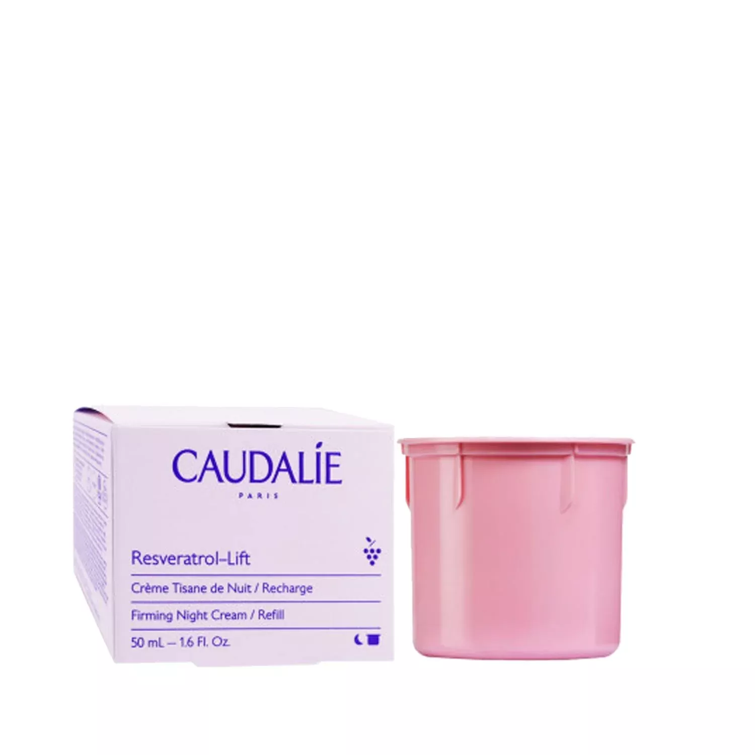 Caudalie Resveratrol-Lift Firming Night Cream - Anti-Aging Skincare for Firmer Skin, 1.69 fl oz