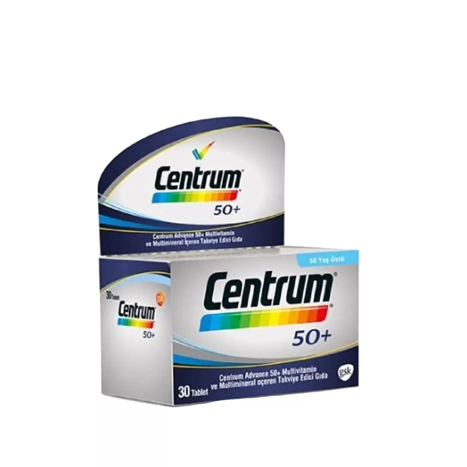 Centrum Advance 50+ Multivitamin Supplement for Seniors - 30 Tablets
