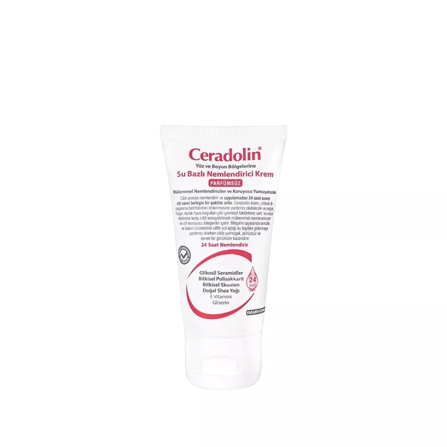Ceradolin Water-Based Moisturizing Cream - Hydrating, Non-Greasy, Sensitive Skin Friendly