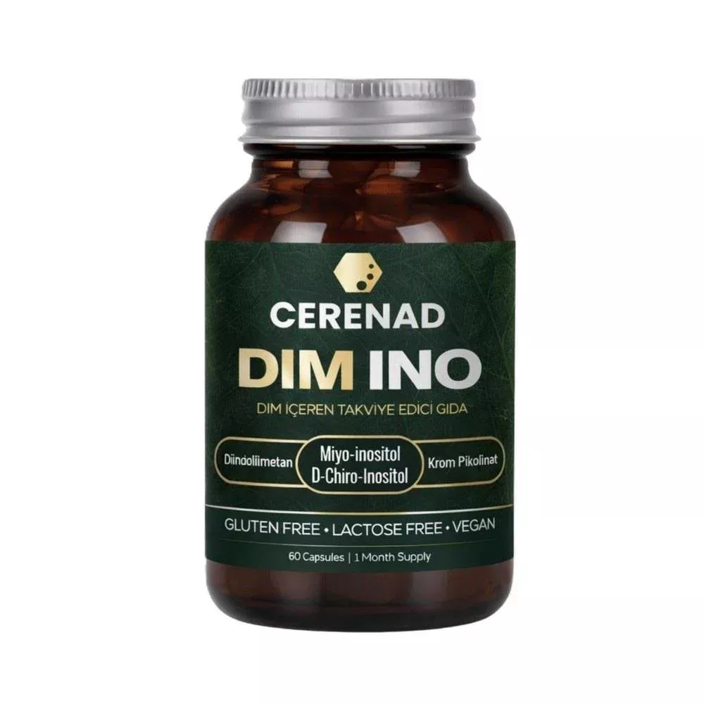 Cerenad Dim Ino Dietary Supplement with Inositol 60 Capsules