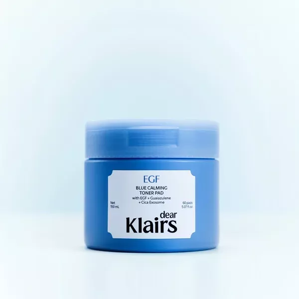 Dear, Klairs EGF Blue Calming Toner Pads Review