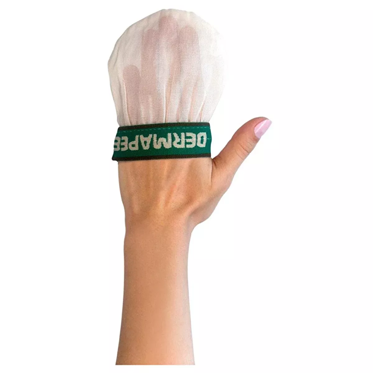 Dermapeel Silk Facial Exfoliating Glove - Natural Skincare, Gentle Exfoliation for Face & Neck