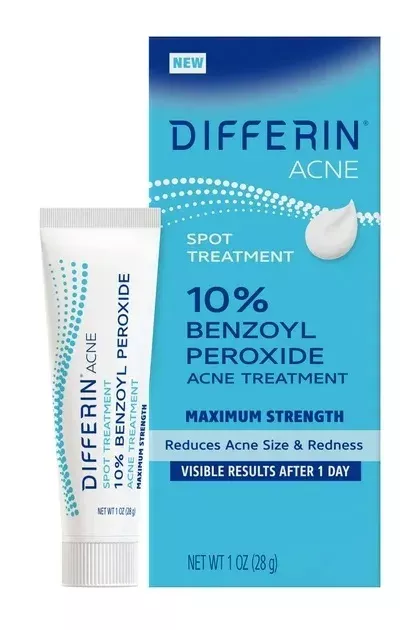 Differin Acne Spot Treatment 10% Benzoyl Peroxide Review
