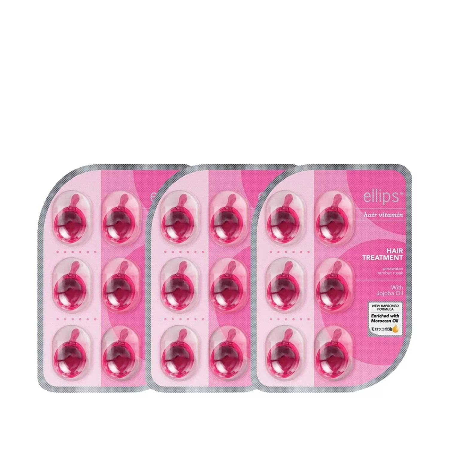 Ellips Vitamin Supplement Set - 3 Pack Nourishing Vitamins for Nutritional Support