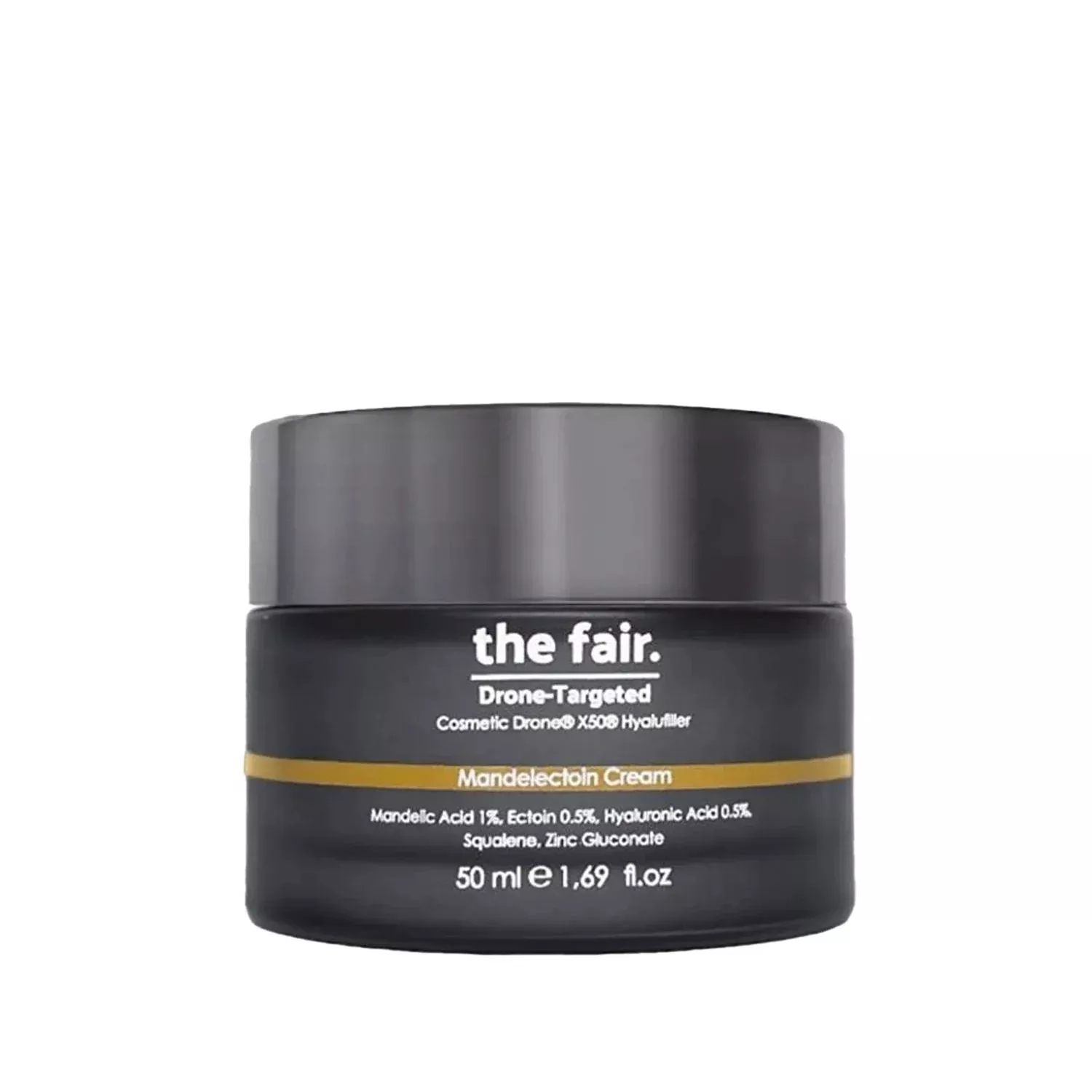 The Fair Drone Vegan Face Cream with Mandelectoin - 50ml Natural Skincare, Cruelty-Free Cosmetics