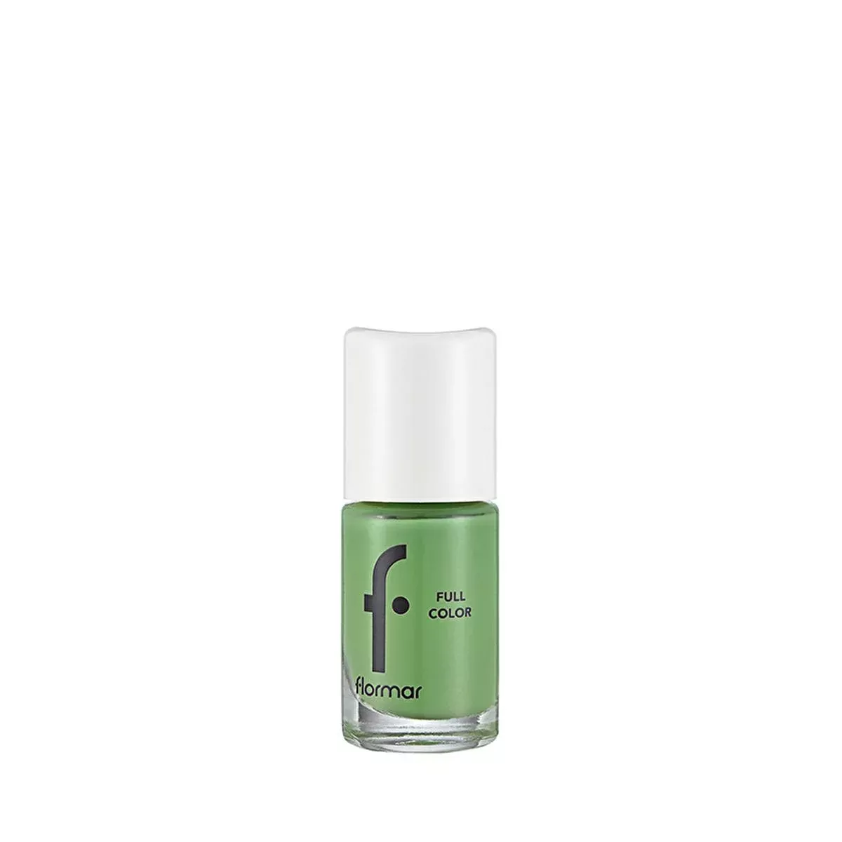 Flormar Full Color Fresh Start: High Pigment, Long Lasting, Glossy Green Nail Polish - Chip Resistant, Vibrant Color
