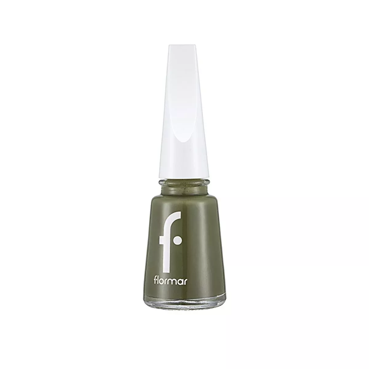 Flormar Nail Enamel 454 Army Glam - Long-Lasting Nail Polish with Nourishing Formula