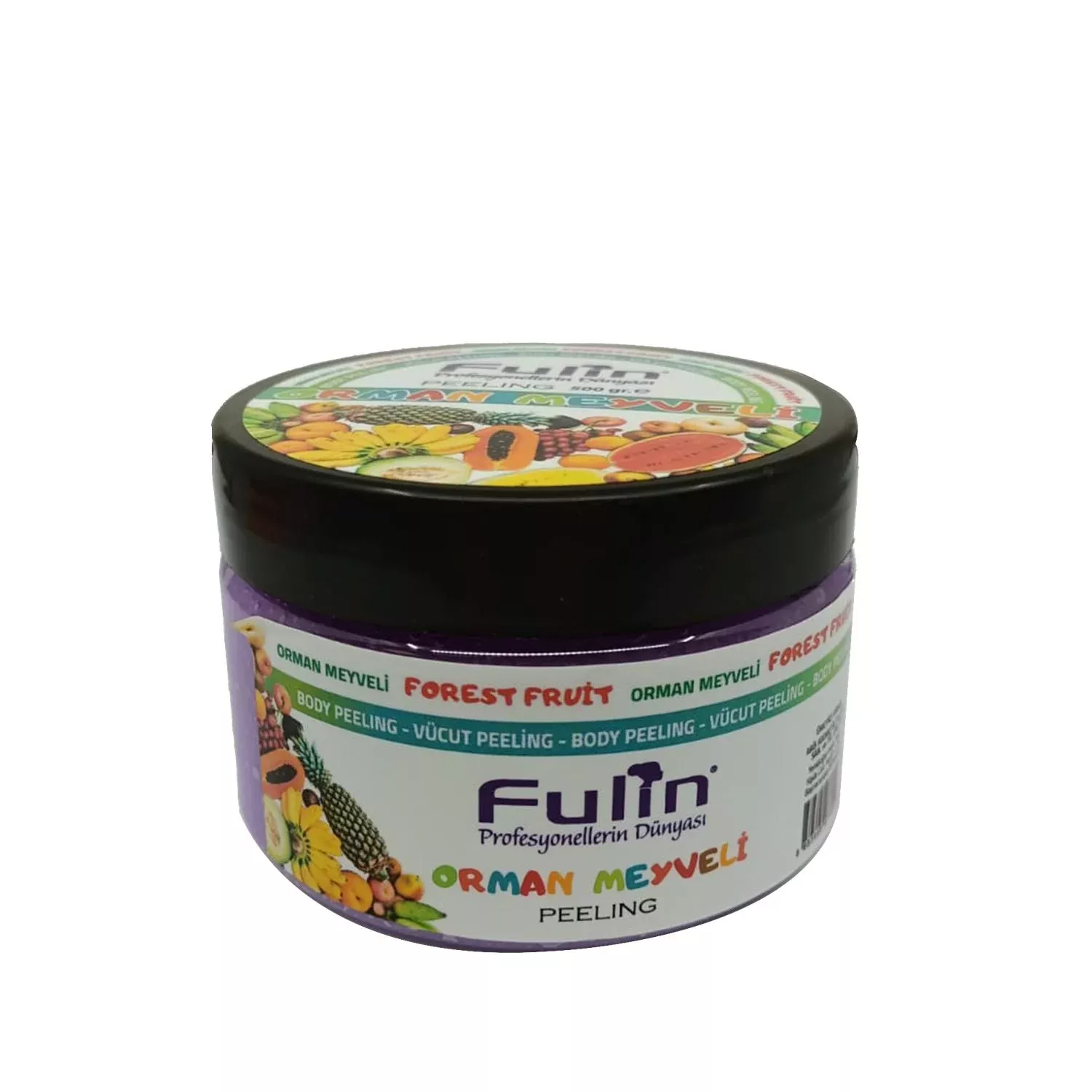 Fulin Fruit Body Scrub 500g - Natural Exfoliating Skincare for Smoother Skin