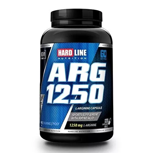 Hardline ARG 1250 120 Capsules