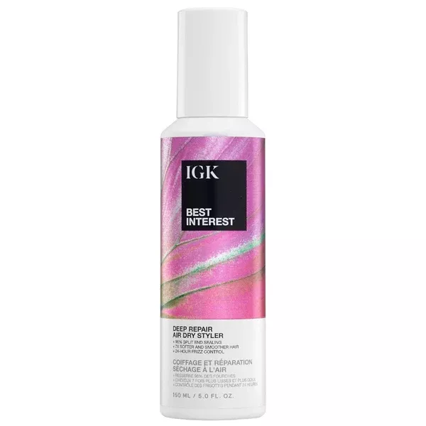 IGK Best Interest Deep Repair Air Dry Styler 5 oz