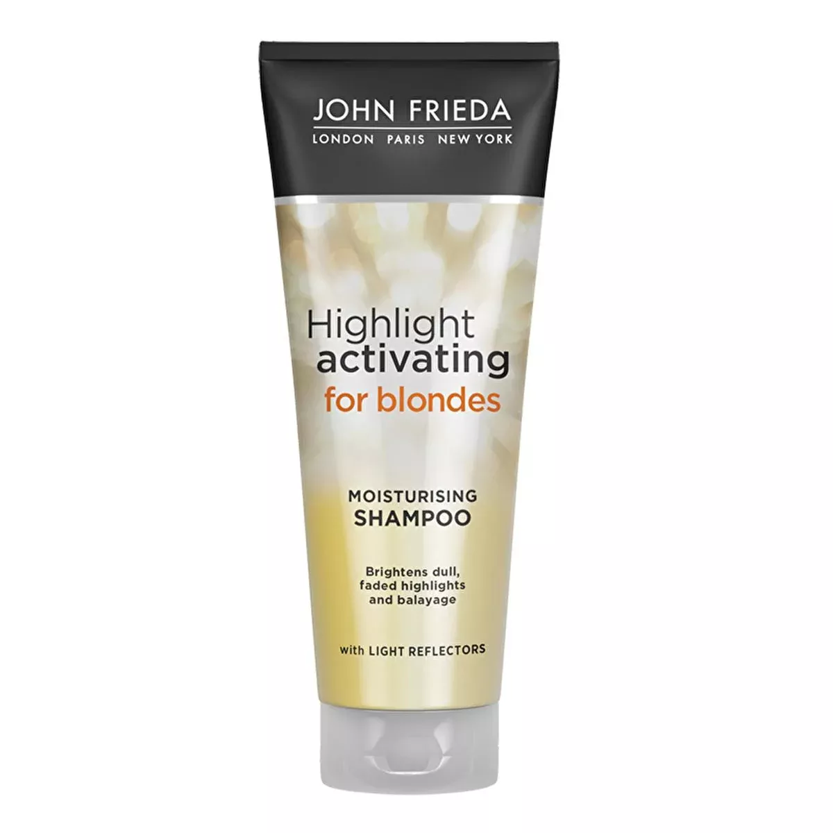John Frieda Sheer Blonde Shampoo for Blonde Hair - 250ml, Enhances Color & Shine with Avocado Oil & Vitamin C