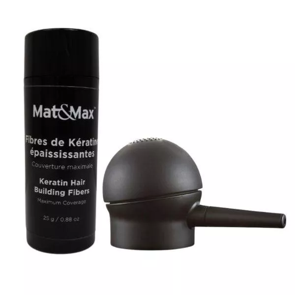Keratin hair fiber .98oz - Dark Blonde + Applicator