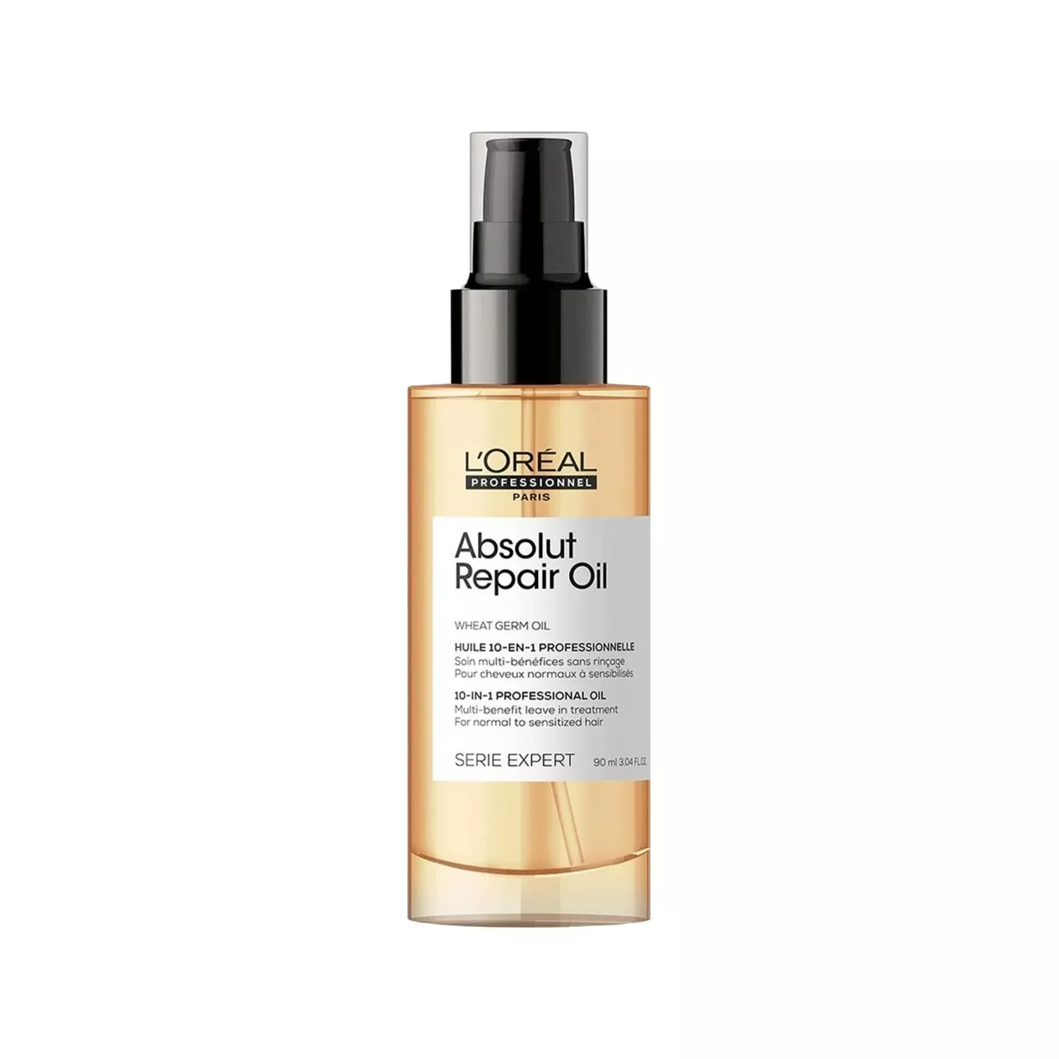 L'Oreal Professionnel Paris Serie Expert Absolut Repair Hair Care Oil - Nourishes & Repairs Damaged Hair, 3.04 fl oz
