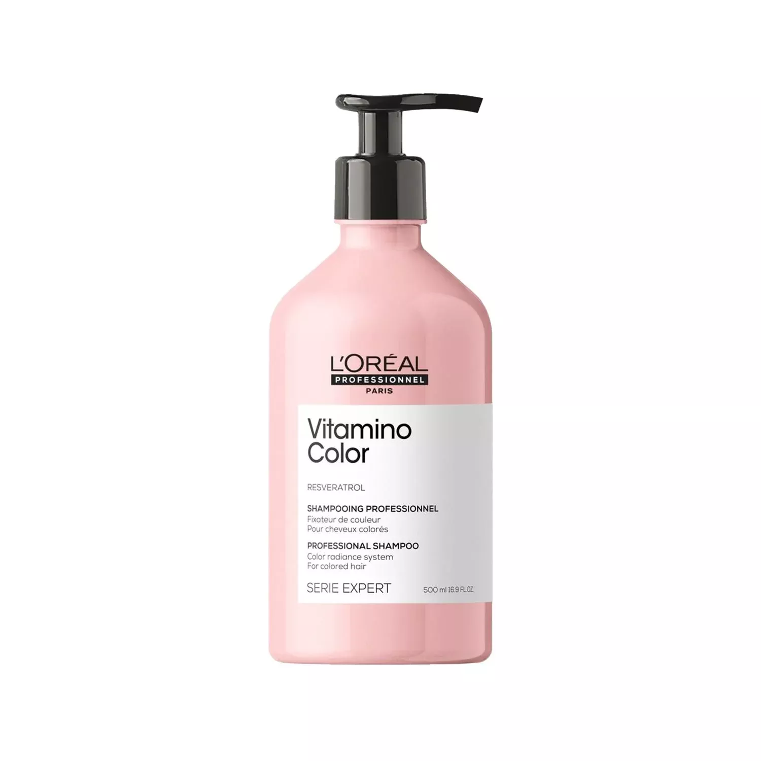 L'Oreal Professionnel Paris Serie Expert Vitamino Color Shampoo - Color Protecting Formula for Vibrant Color-Treated Hair, 500ml