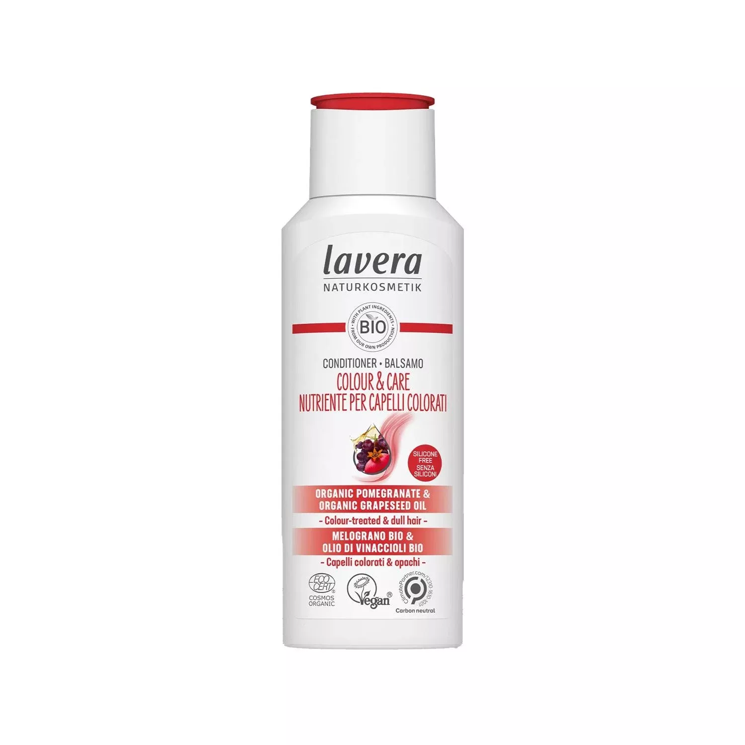 Lavera Colour & Care Conditioner - Color Protecting Hair Conditioner for Colored Hair, Natural Ingredients, 200ml