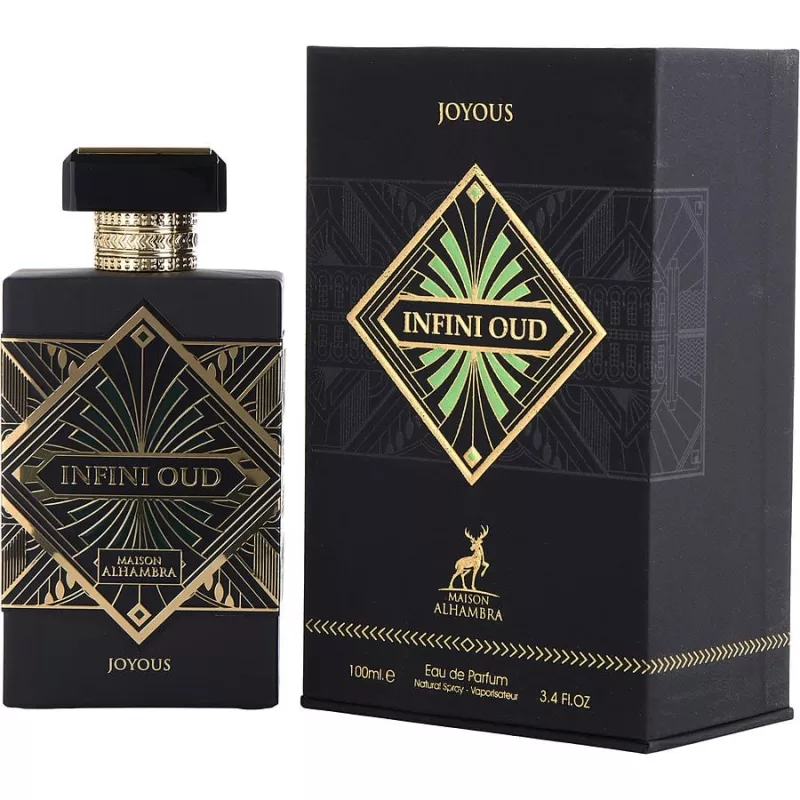 Maison Alhambra Infini Oud Joyous Eau De Parfum Spray 3.4 Oz
