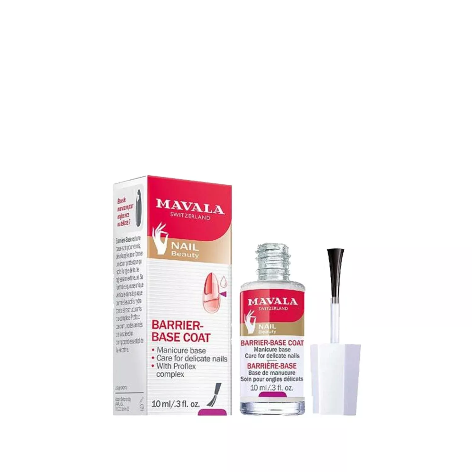 Mavala Mavala Barriere Base Coat Nail Base Coat for Healthy Nail Support - 0.34 fl oz