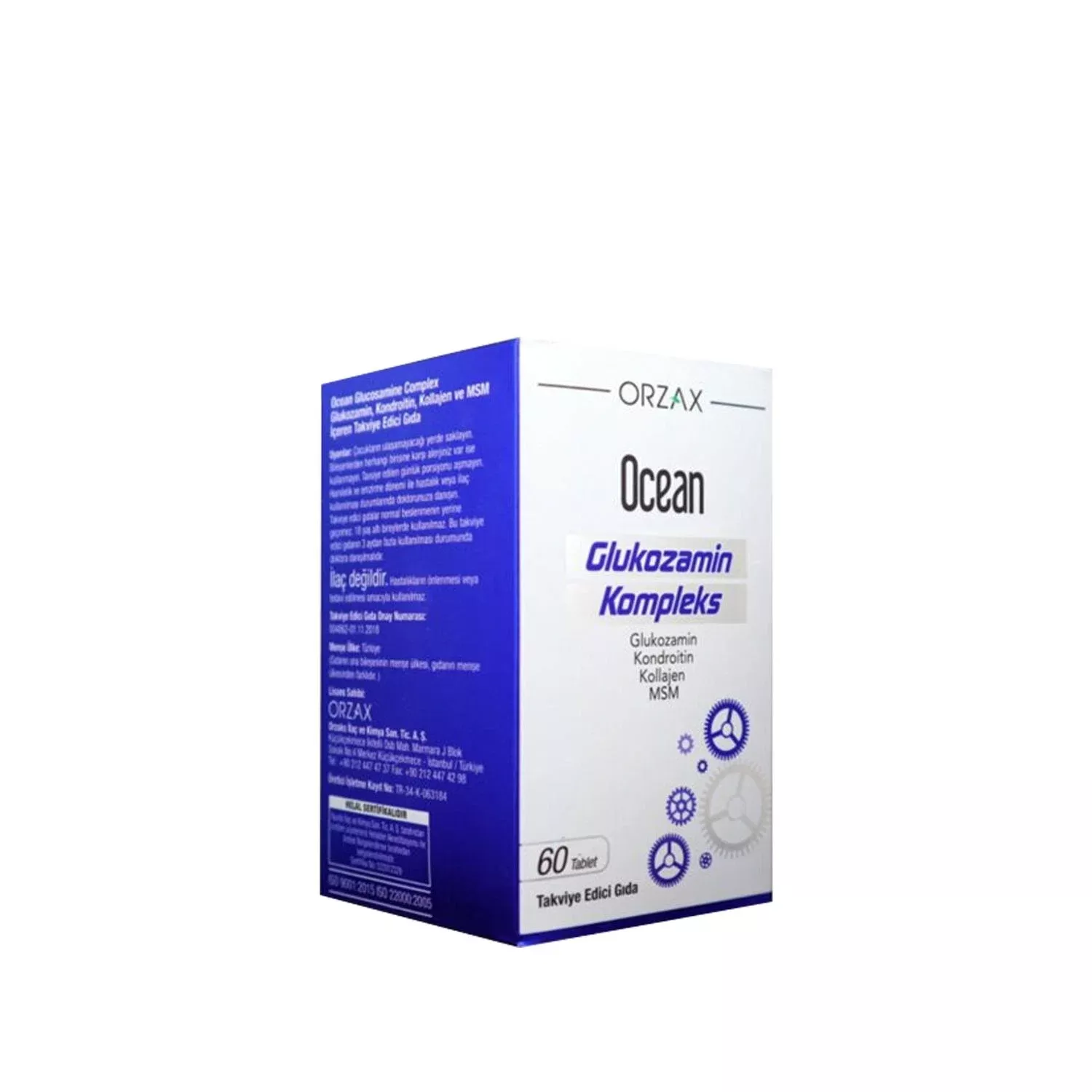 Orzax Ocean Glucosamine Complex - 60 Tablets