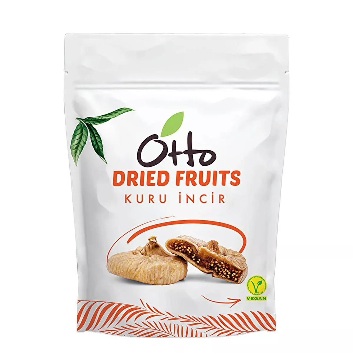 Otto Dried Fruits Dried Figs 150g - Rich in Calcium, Healthy Snack Option