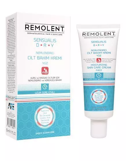 Remolent Sensualis: Hydrating Face Cream for Dry, Sensitive Skin - Moisturizing Skin Care Cream, 50ml/1.69 fl oz
