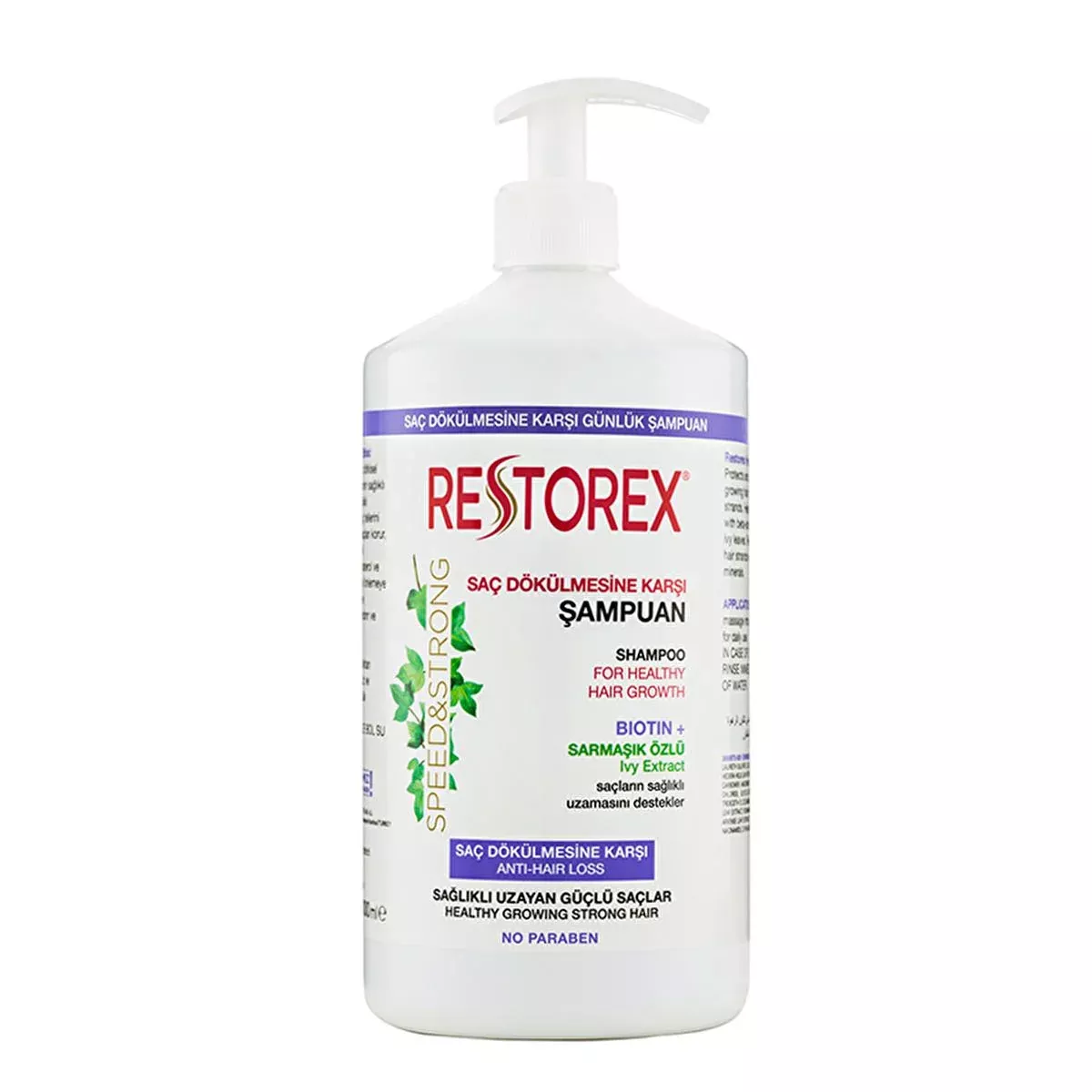 Restorex Anti Hair Loss Shampoo for Healthy Hair Growth - 33.81 fl oz
