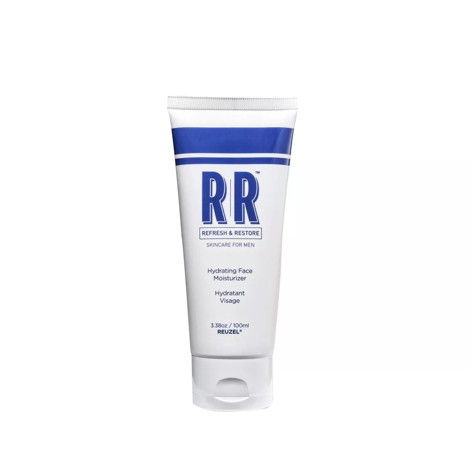 Reuzel Hydrating Face Moisturizer - 100ml, Long-Lasting Hydration for Dry Facial Skin, Men's Skincare