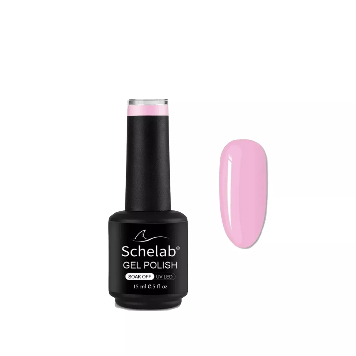 Schelab Long-Lasting Gel Nail Polish 3-Step System - 15ml - Professional Finish at Home