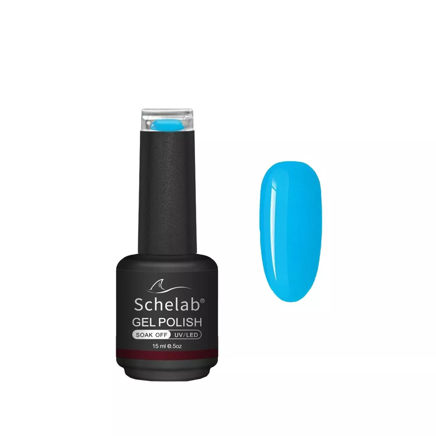 Schelab Long-Lasting Gel Nail Polish BL21 15ml - 3-Step System for Durable Salon-Quality Finish
