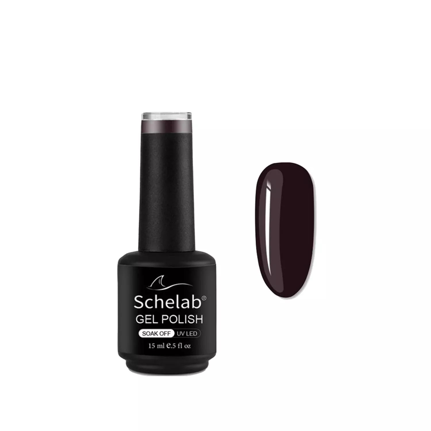Schelab Long-Lasting Nail Polish - 3 Step Gel Polish for At-Home Nail Care - 15ml