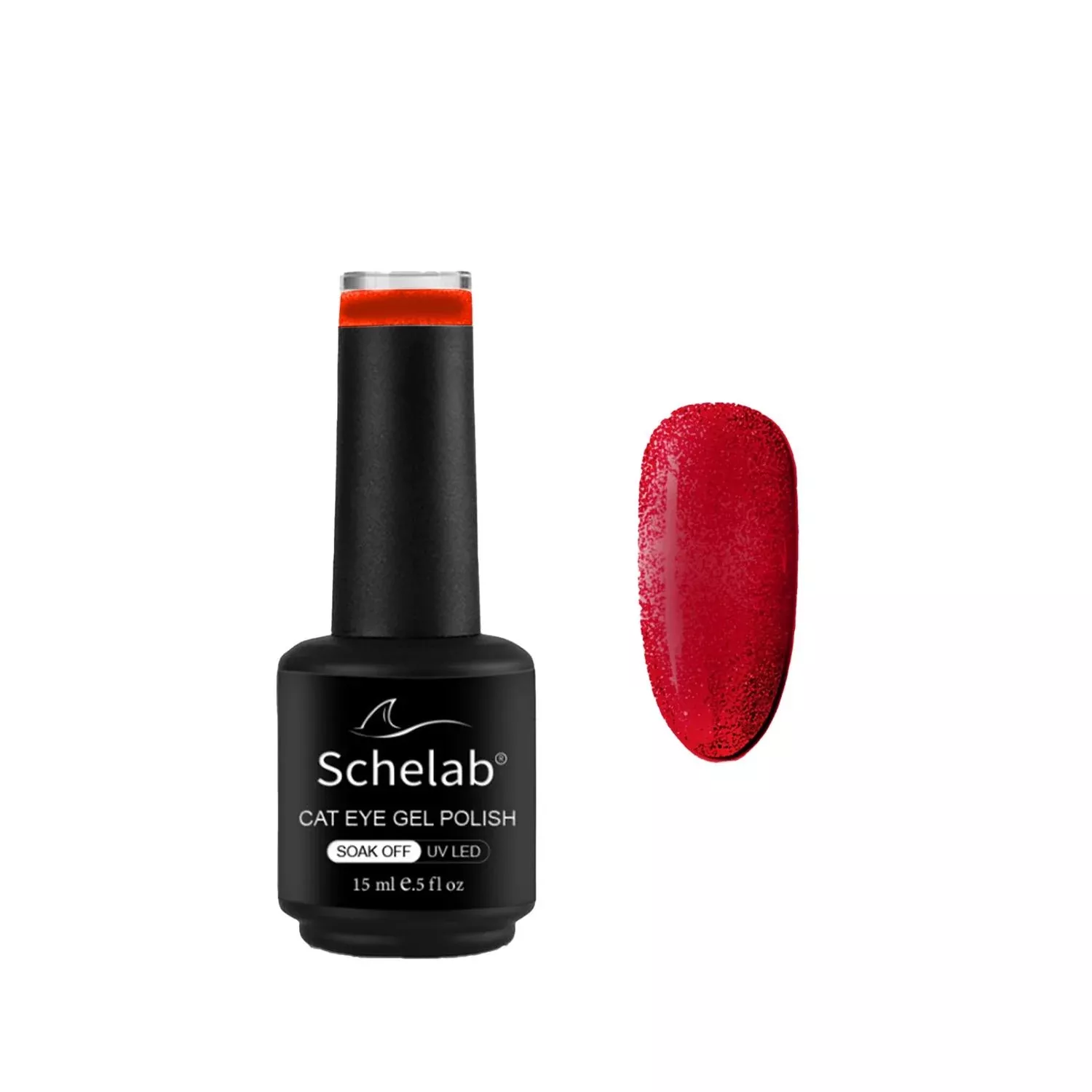 Schelab Long-Lasting Nail Polish - 3 Step Gel Polish for Salon Finish at Home, Shade 075, 0.51 fl oz