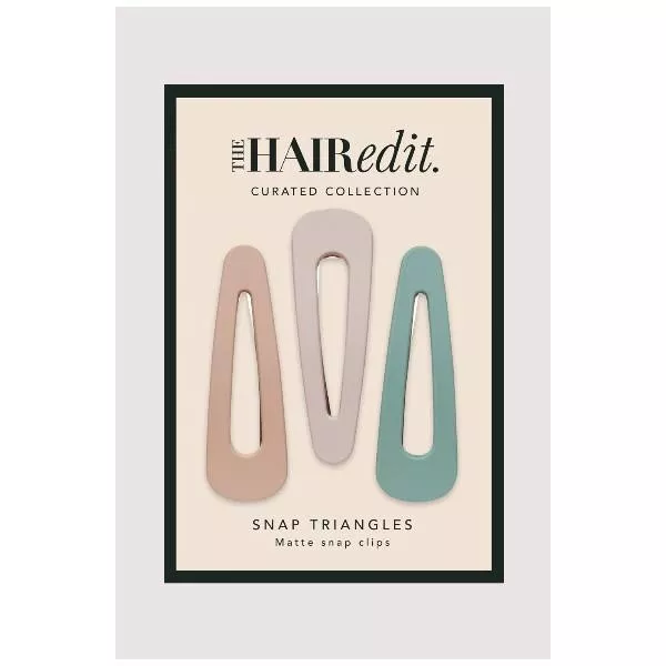 Snap Triangles Sage Nude- 3 Pack