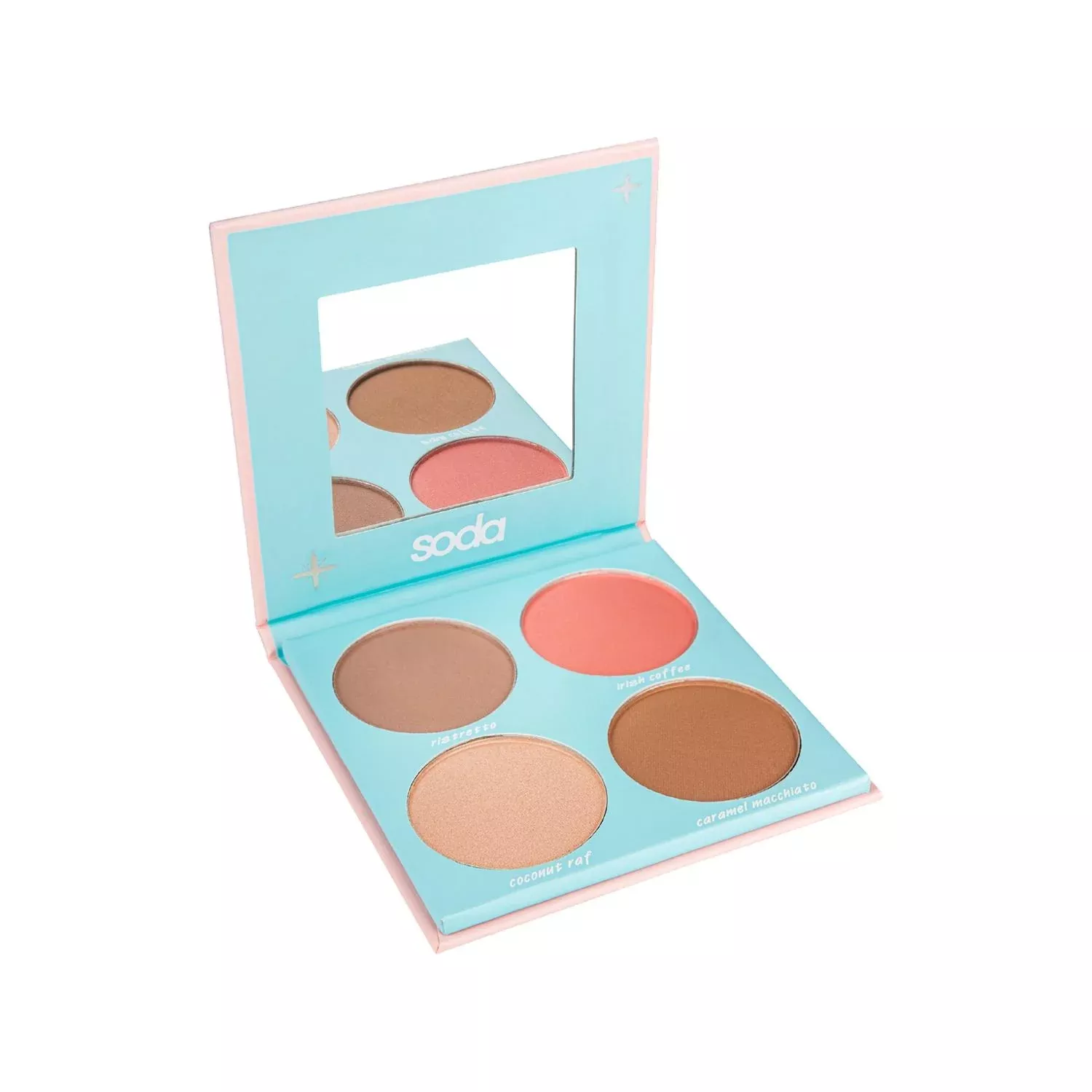 Soda Coffee Magic Makeup Palette 001 - 16g Face Makeup Cosmetic Palette for Beauty Enthusiasts