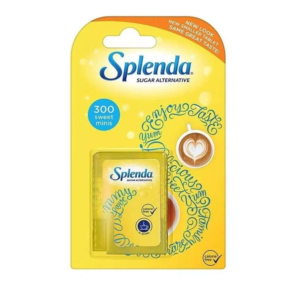 Splenda Sugar Substitute 300 Tablets - Low-Calorie Sweetener for Diabetics & Dieters