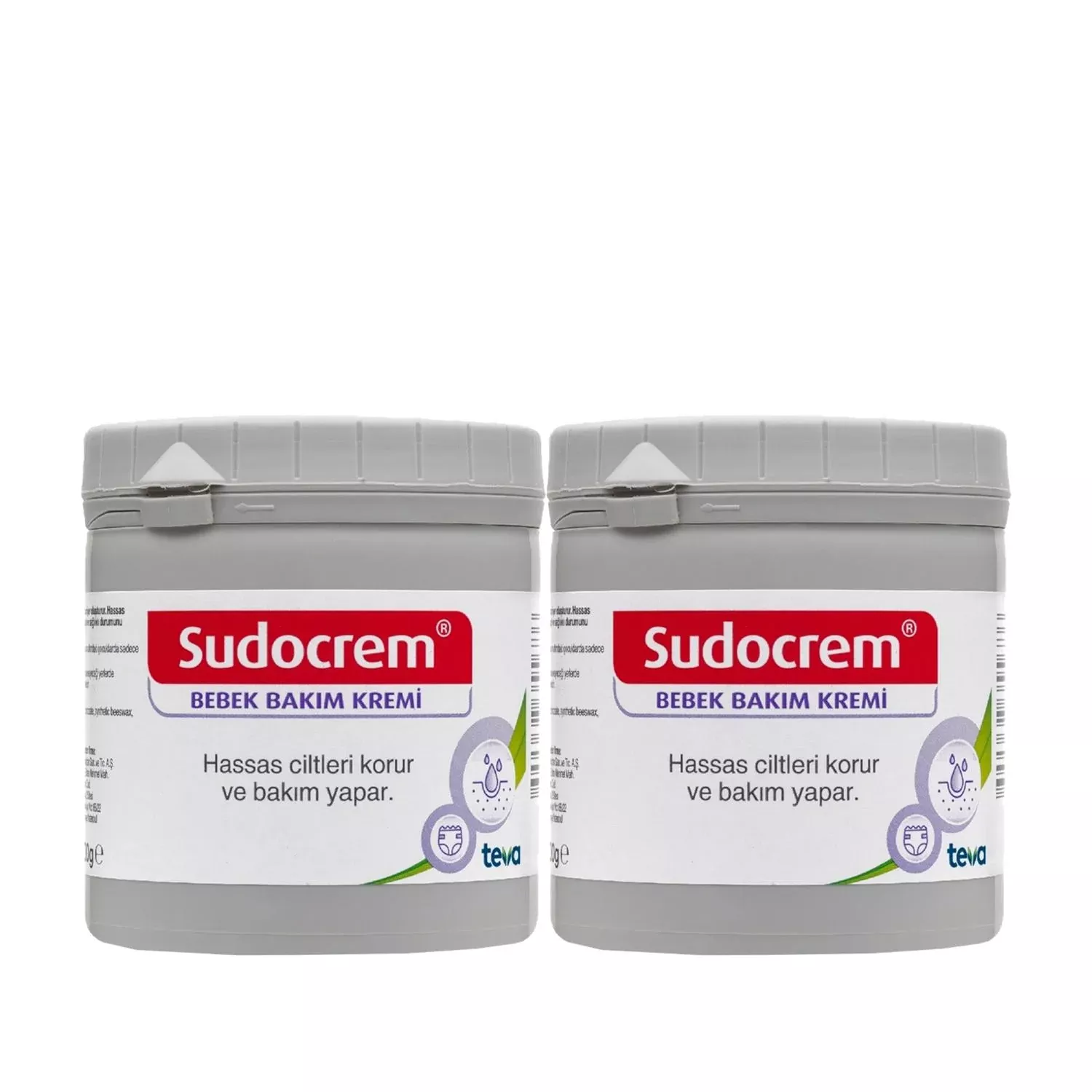 Sudocrem Baby Care Cream 400g x 2 - Gentle, Effective Skin Protection for Infants
