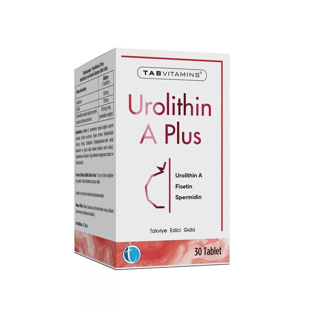 Tabvitamins Urolithin A Plus Dietary Supplement 30 Tablets