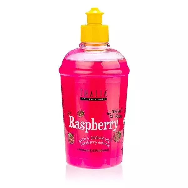 Thalia Raspberry Liquid Hand Soap: Moisturizing, Paraben-Free, & Vitamin E Enriched - Gentle Hand Cleanser for Soft, Supple Skin