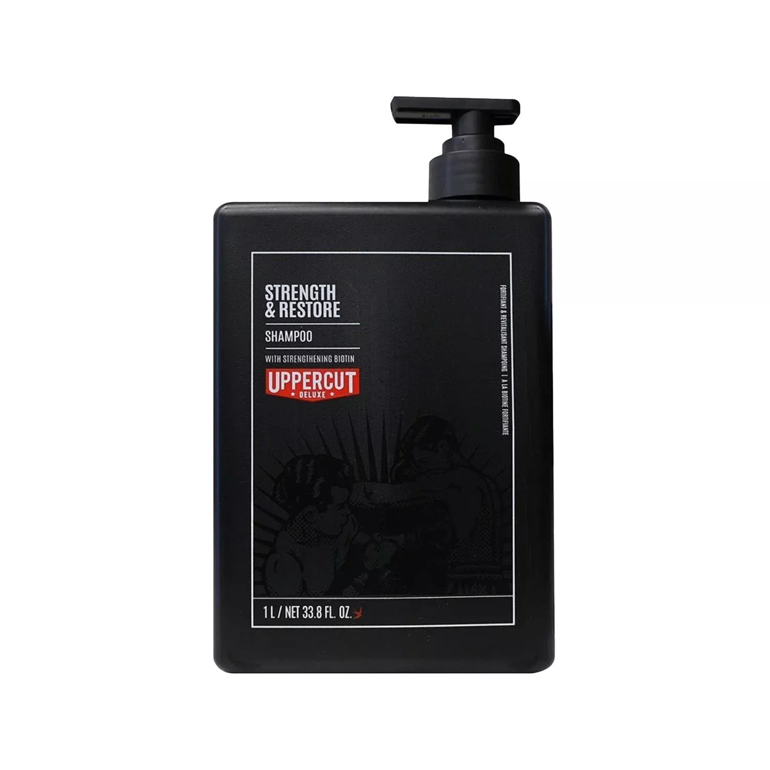 Uppercut Deluxe Strength and Restore Shampoo 1000 ml