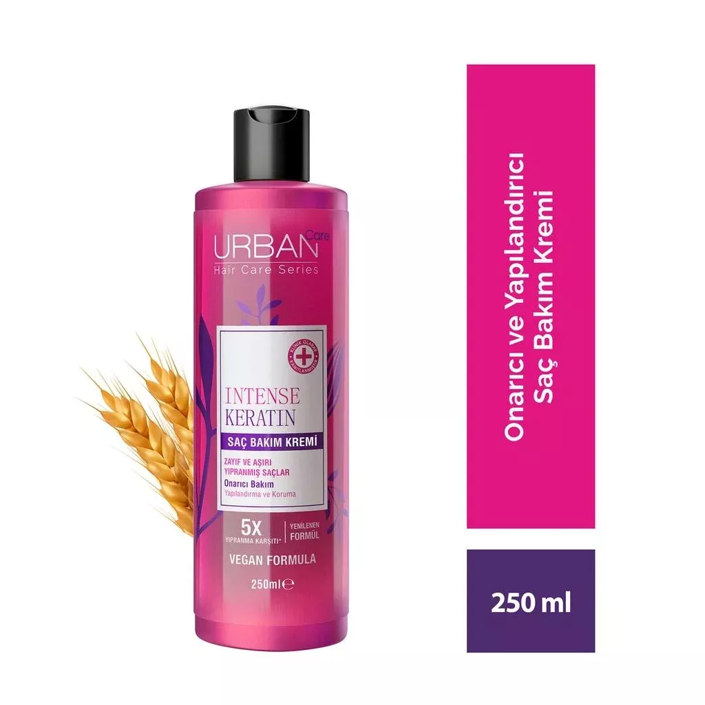 Urban Care Intense Keratin Hair Conditioner for Damaged Hair 250 ml