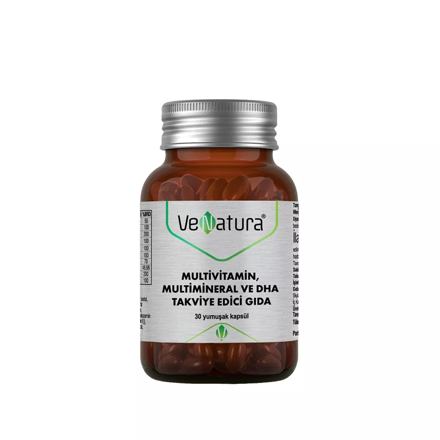 VeNatura Multivitamin & Multimineral with DHA - 30 Soft Capsules