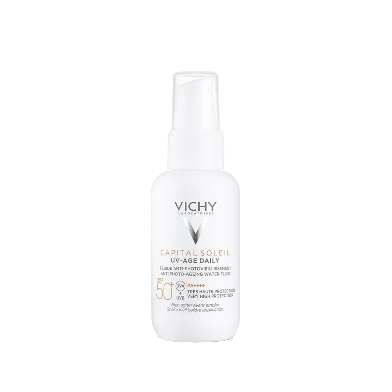 Vichy Capital Soleil UV-Age Daily SPF 50 Anti-Aging Face Cream - Daily Sun Protection with SPF 50, Anti-Aging Properties
