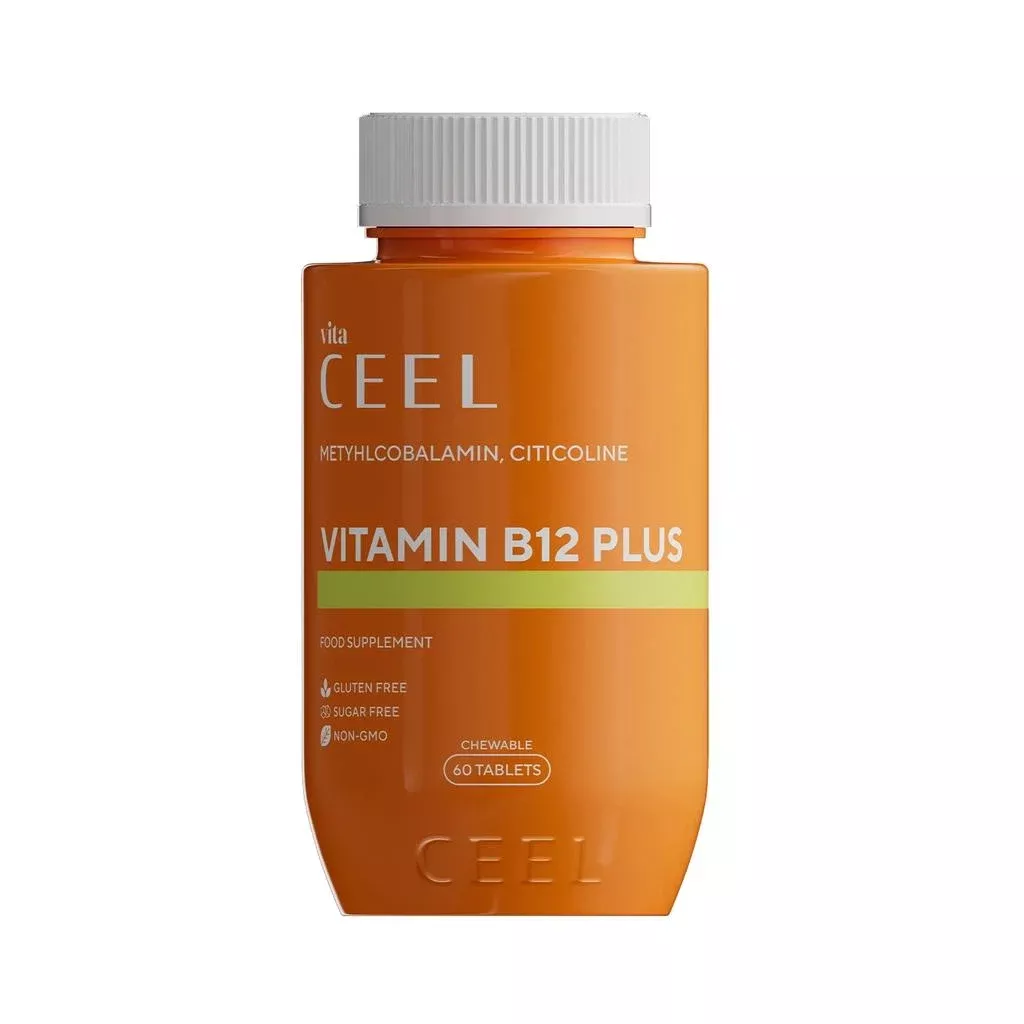 Vita Ceel Vitamin B12 Plus Chewable Sublingual Tablets 60 Count
