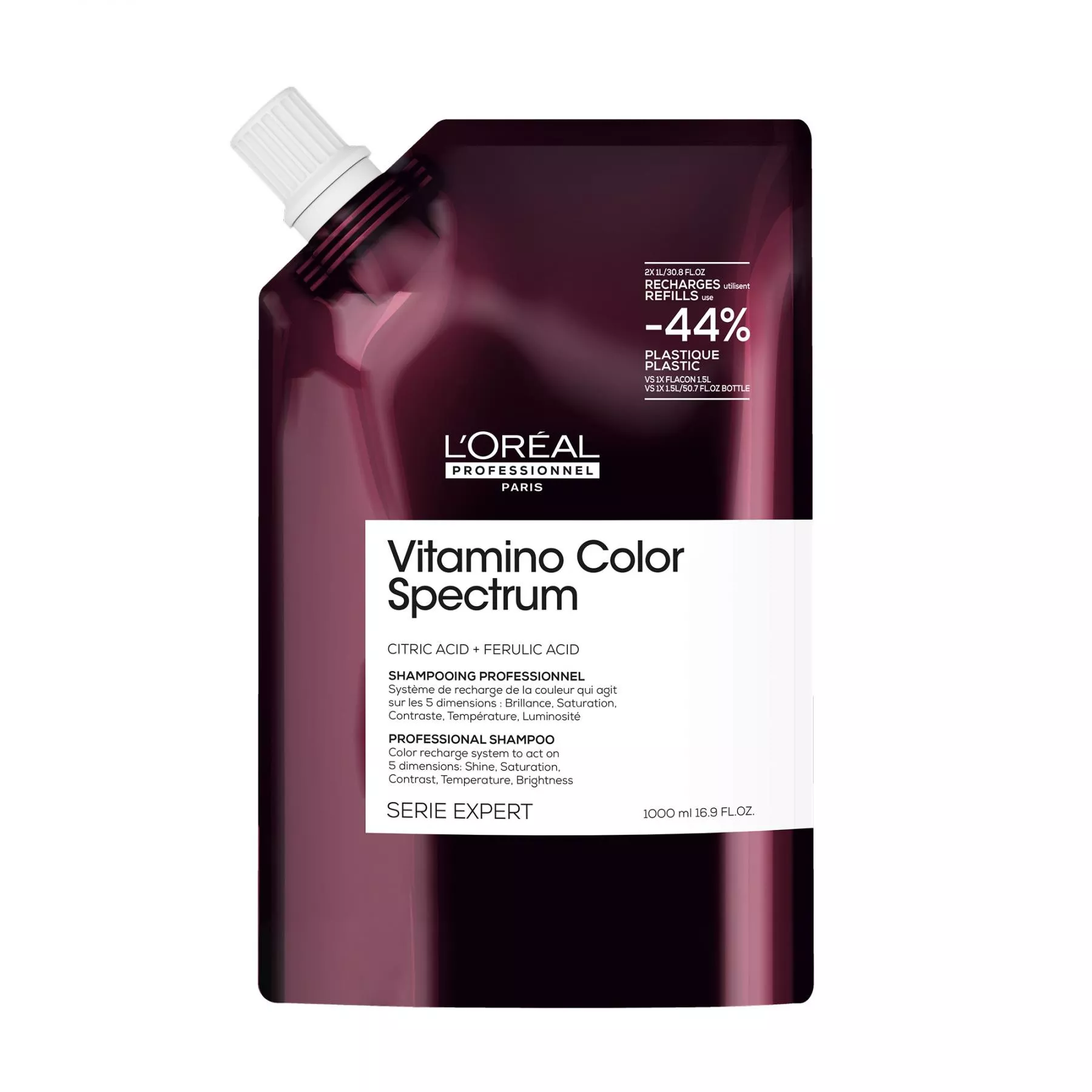 Vitamino Color Spectrum - Shampoing 1L - Pochette eco-recharge