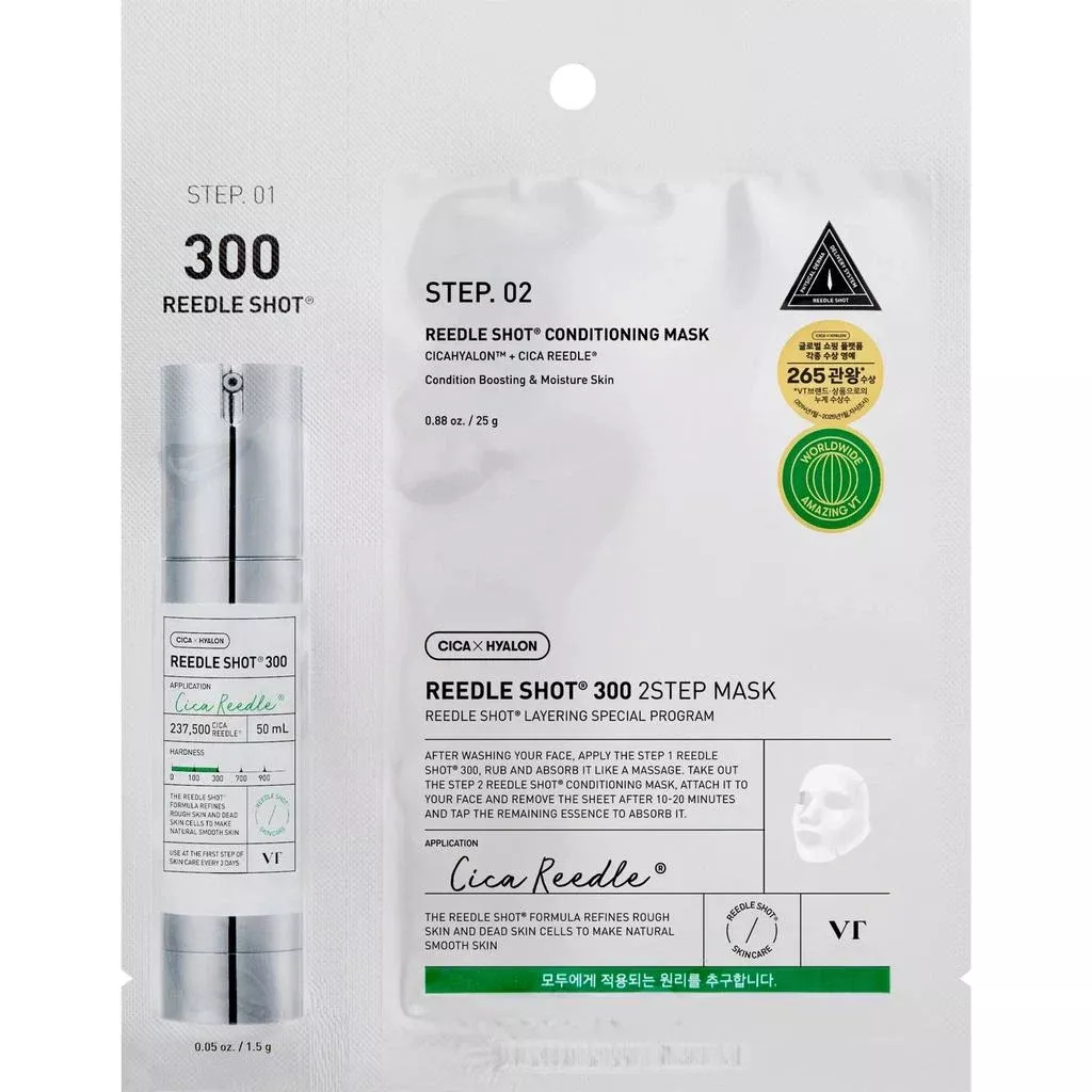 VT Cosmetics Reedle Shot 300 2-Step Sheet Mask
