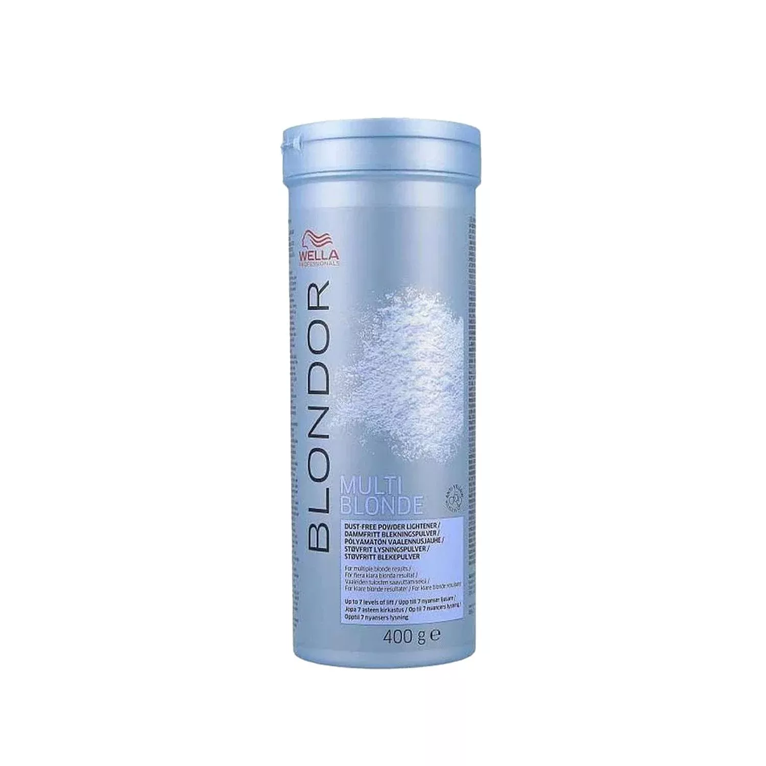 Wella Blondor Multi Blonde 7 Hair Bleaching Powder - 400g Professional Hair Lightening for Desired Blonde Shades
