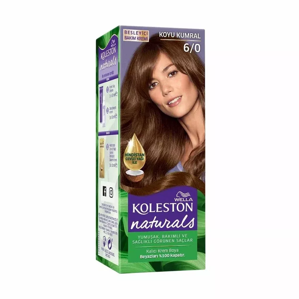 Wella Koleston Naturals Hair Color 6/0 Dark Blonde