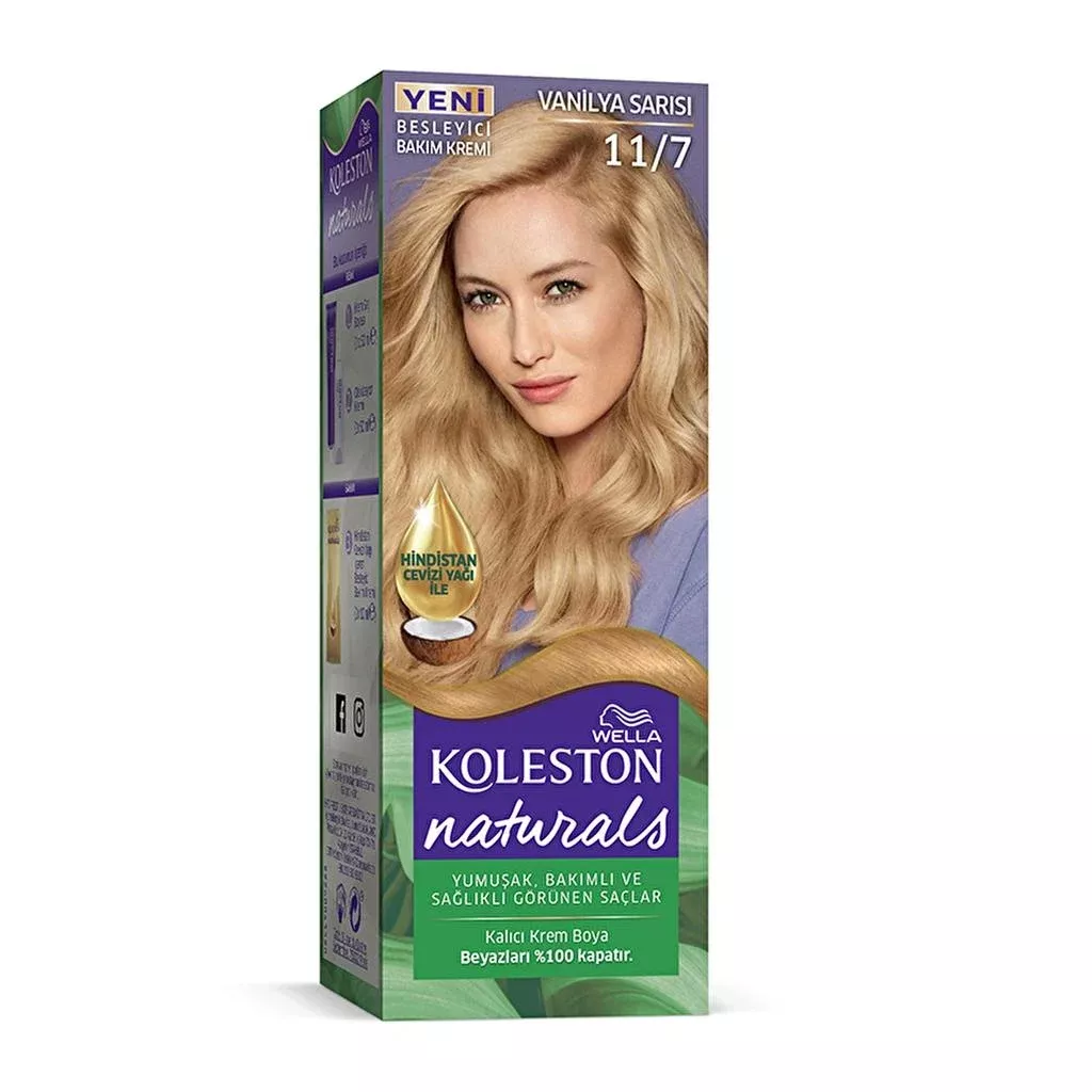 Wella Koleston Naturals Hair Dye 11/7 Vanilla Blonde